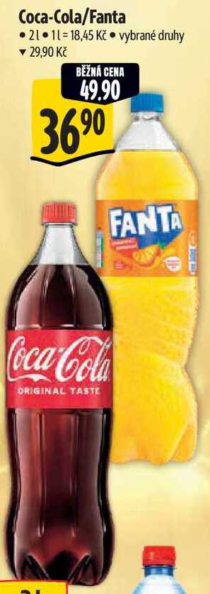 Coca-Cola/Fanta, 2 l