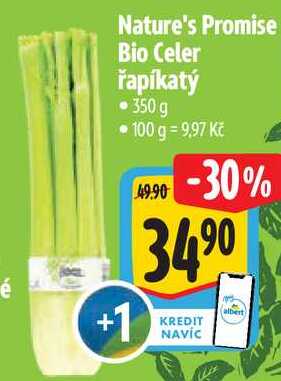 Nature's Promise Bio Celer řapíkatý, 350 g