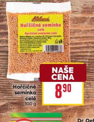 Hořčičné semínko celé 100 g 