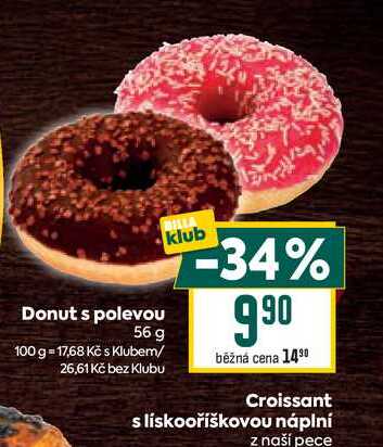 Donut s polevou 56 g