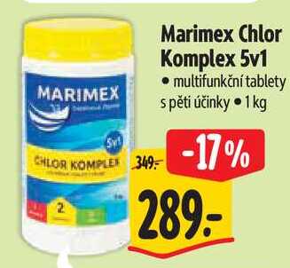 Marimex Chlor Komplex 5v1, 1 kg