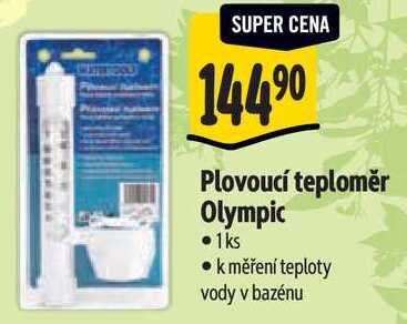 Plovoucí teploměr Olympic