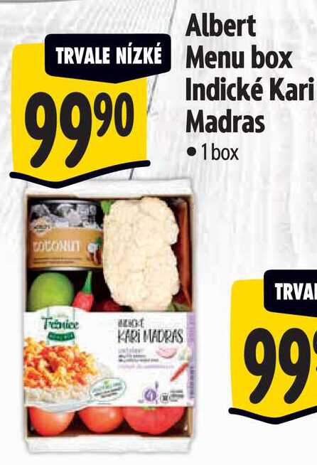 Albert Menu box Indické Kari Madras