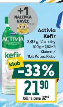 Activia Kefír 280g