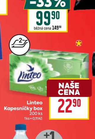 Linteo Kapesníčky box 200 ks