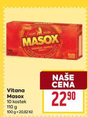 Vitana Masox 10 kostek 110 g 