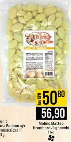 Molino Matteo bramborové gnocchi 1kg 
