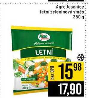 Agro Jesenice letní zeleninová směs 350 g