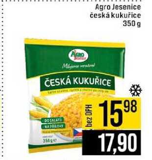 Agro Jesenice česká kukuřice 350 g