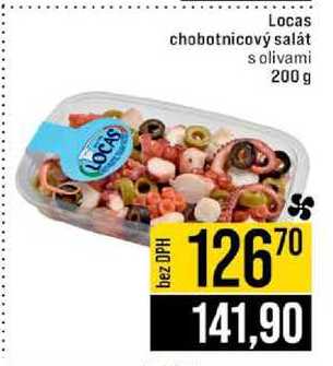 Locas chobotnicový salát s olivami 200 g
