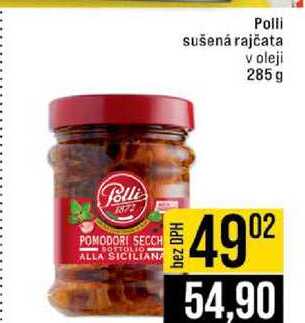Polli sušená rajčata v oleji 285 g