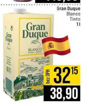 Gran Duque Blanco Tinto 1l