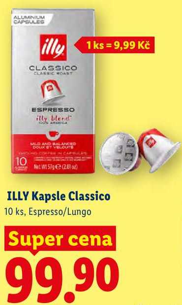 ILLY Kapsle Classico, 10 ks