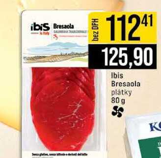 Ibis Bresaola plátky 80 g