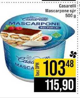 Casarelli Mascarpone sýr 500 g