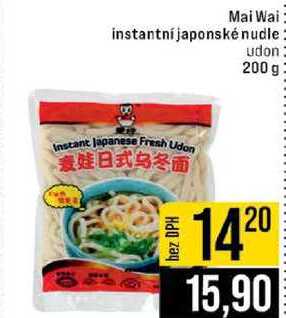 Mai Wai instantní japonské nudle udon 200 g 