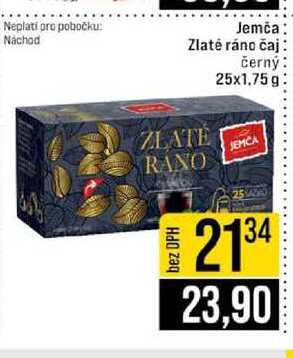 Jemča Zlaté ráno čaj černý 25x1.75g
