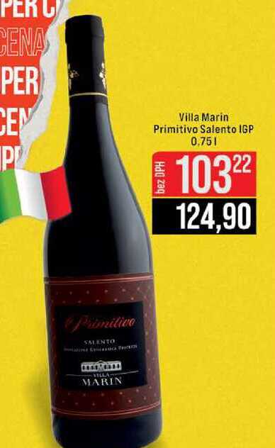 Villa Marin Primitivo Salento IGP 0.75l