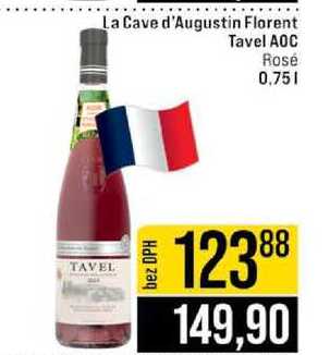 La Cave d'Augustin Florent Tavel AOC Rosé 0,75l
