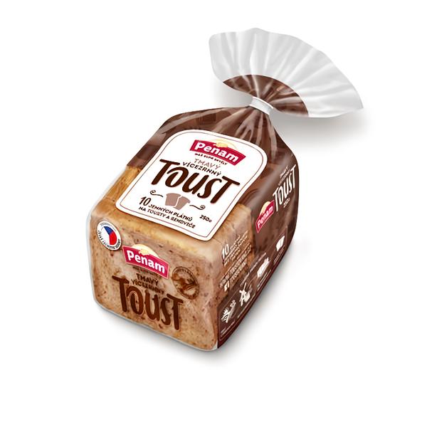 Penam Chléb toustový tmavý