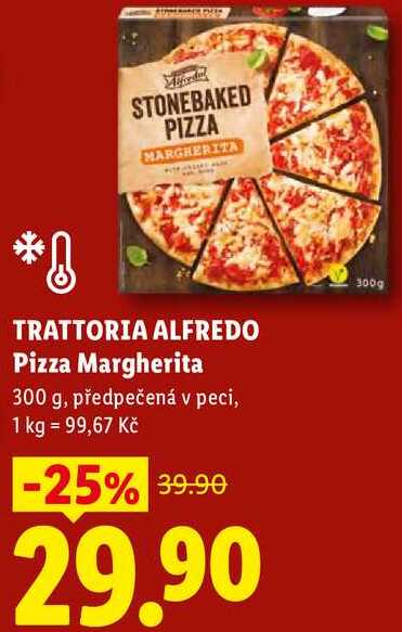 TRATTORIA ALFREDO Pizza Margherita, 300 g