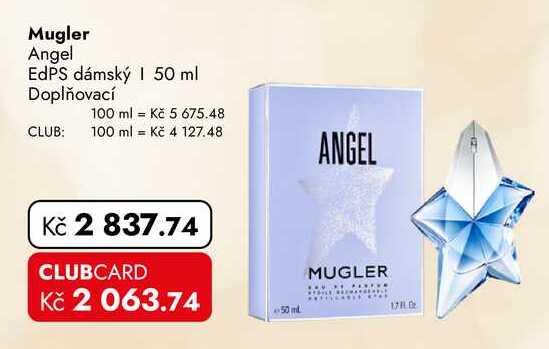 Mugler Angel EdPS dámský 50 ml
