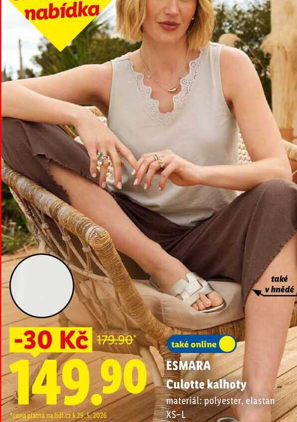 ESMARA Culotte kalhoty