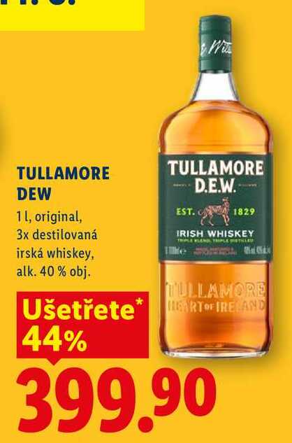 TULLAMORE DEW, 1 l