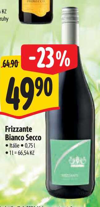 Frizzante Bianco Secco 0,75 l