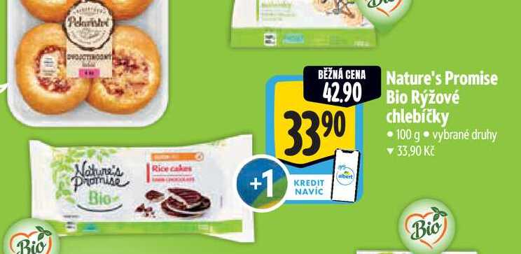   Nature's Promise Bio Rýžové chlebíčky  100 g 