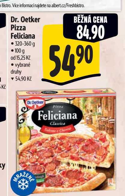 Dr. Oetker Pizza Feliciana 320-360 g