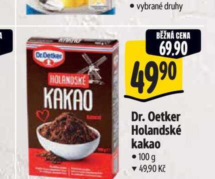 Dr. Oetker Holandské kakao 100 g