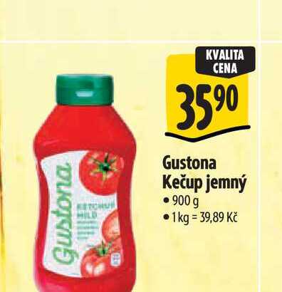 Gustona Kečup jemný 900 g
