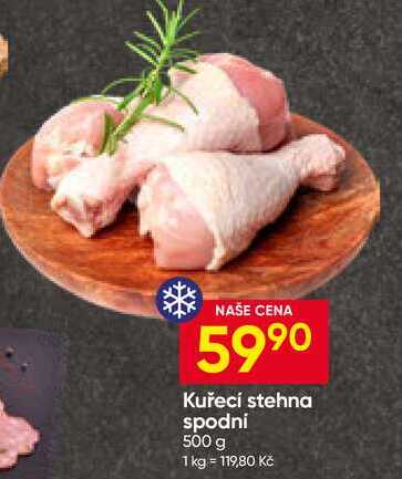 Kuřecí stehna spodní 500 g