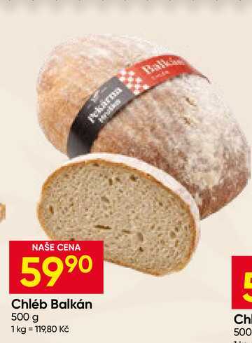 Chléb Balkán 500 g 