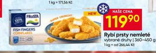 FRoSTA Rybí prsty 10 kusů 360-450g