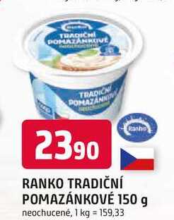 RANKO TRADIČNÍ POMAZÁNKOVÉ 150 g 