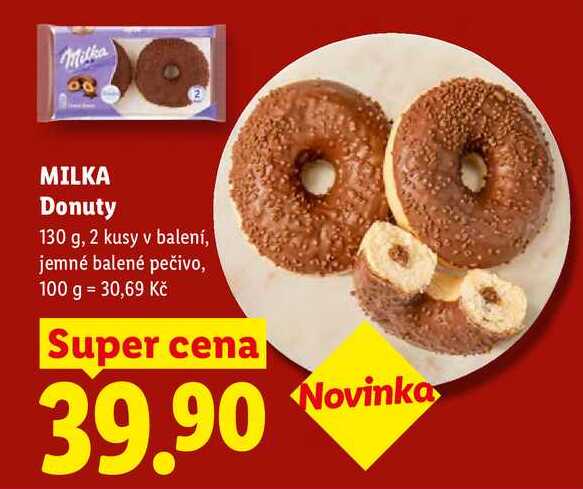 MILKA Donuty, 130 g