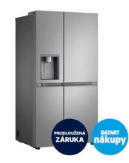Americká lednice LG GSLE81PYBC stříbrná