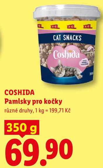 COSHIDA Pamlsky pro kočky, 350 g