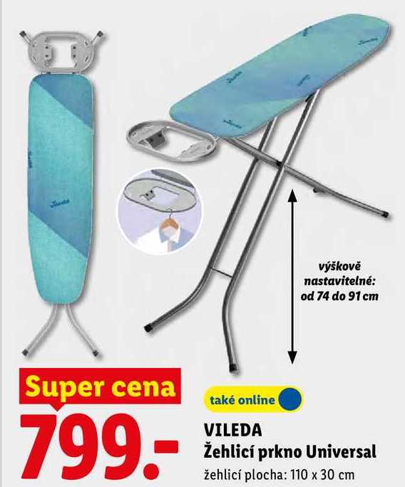 VILEDA Žehlicí prkno Universal 