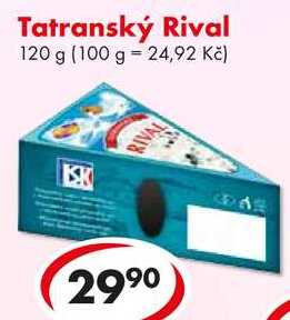 Tatranský Rival, 120 g
