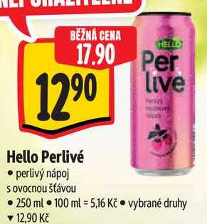 Hello Perlivé, 250 ml