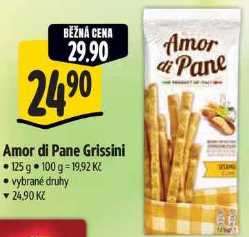 Amor di Pane Grissini, 125 g