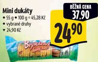 Mini dukáty, 55 g
