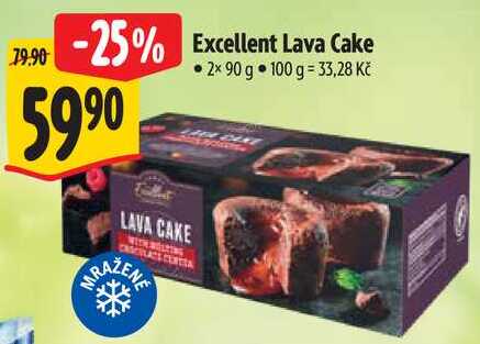 Excellent Lava Cake, 2x 90 g