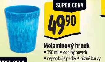 Melaminový hrnek