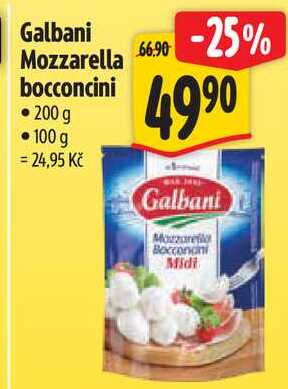 Galbani Mozzarella bocconcini, 200 g