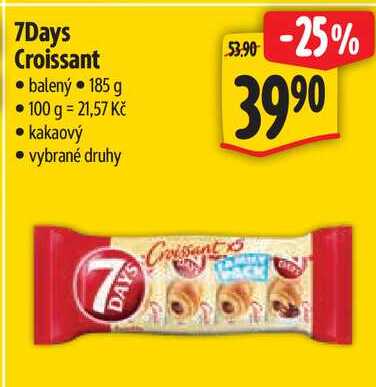 7Days Croissant, 185 g