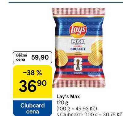 Lay's Max, 120 g